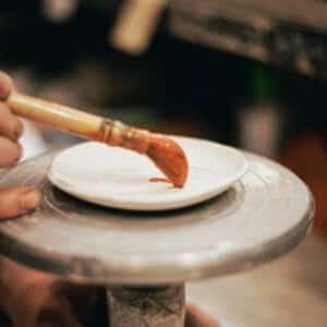 Engobes et Textures sur Céramique